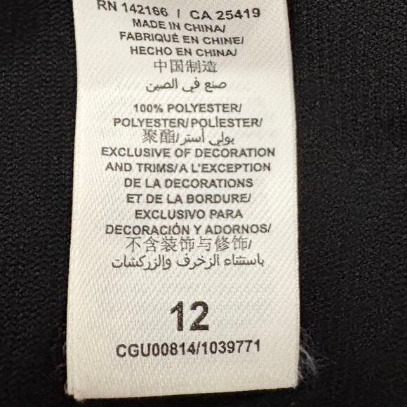 Ella Moss Girls Red Boho Print Tunic Dress Sz 12 Long Sleeves Fall Homecoming - Picture 5 of 5